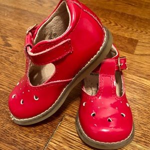 Footmates Red Mary Janes